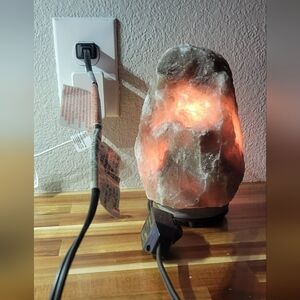 Himalayan Salt Lamp with Warm Glow
